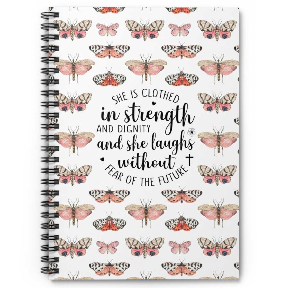Christian Gift Idea For Best Friend, Sister, Coworker - Work Notebook For Her